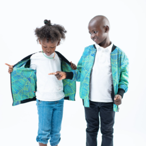 Children jacket with 3 pockets