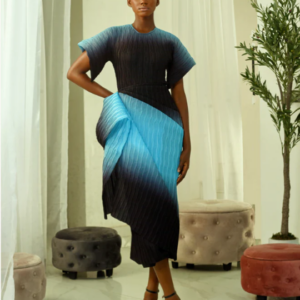 Yeside Laguda Alaere Midi Drape Dress