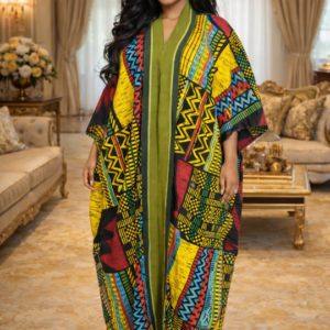 Royal Mosaic Luxe Kaftan